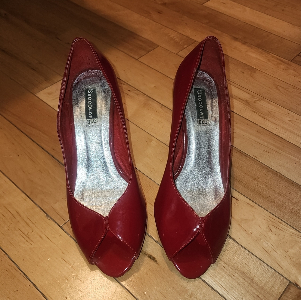 Women's Chocolat Blu red shoes